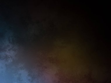 Siyah arkaplanı ve mavi arkaplanı olan renkli bir arkaplan