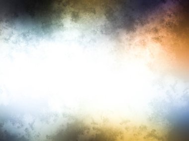 Renkli bir arkaplan önünde elinde tenis raketi tutan bir kişi.