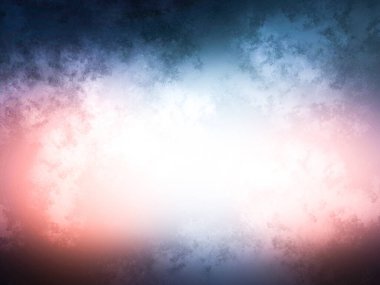 Bulanık gökyüzü ile renkli bir arkaplan