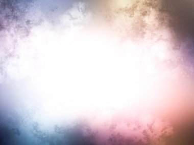 Bulanık gökyüzü ile renkli bir arkaplan