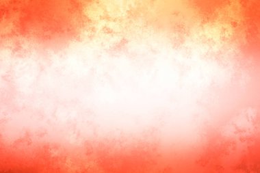 Beyaz kenarlı kırmızı ve turuncu bir arkaplan