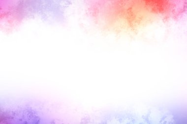 Metin için beyaz boşluğu olan renkli bir bulut arkaplanı