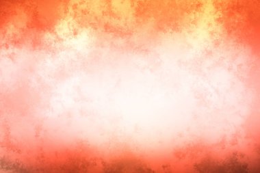 Beyaz kenarlı kırmızı ve turuncu bir arkaplan