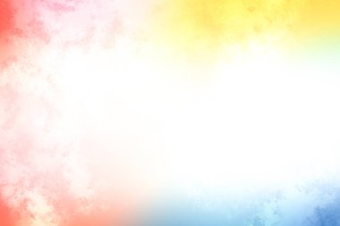 Gökkuşağı bulutlu renkli bir arkaplan