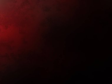 Karanlık bir odada parlayan kırmızı bir ışık.