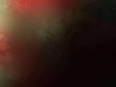 bir kişinin bulanık görüntüsüne sahip kırmızı ve yeşil bir arkaplan