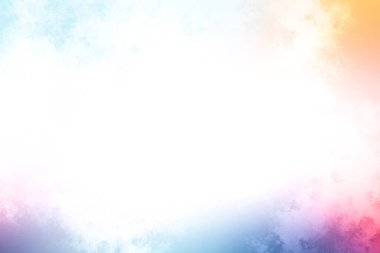 Bulanık gökyüzü ile renkli bir arkaplan