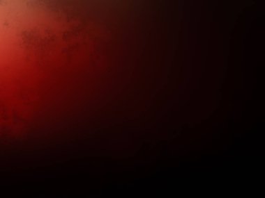 Karanlık bir odada parlayan kırmızı bir ışık.