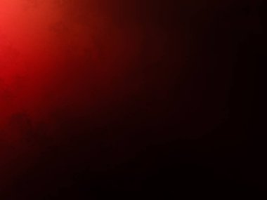 Karanlık bir odada parlayan kırmızı bir ışık.