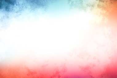 Bulanık gökyüzü ile renkli bir arkaplan