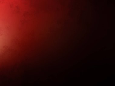 Karanlık bir odada parlayan kırmızı bir ışık.