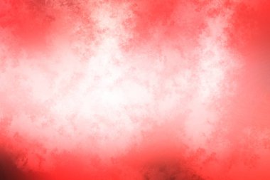 Siyah beyaz saati olan kırmızı ve beyaz bir arkaplan.