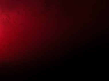 Camdan yansıyan kırmızı bir ışık.