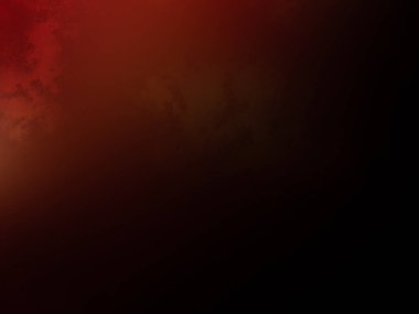 Kırmızı ve beyaz saati olan kırmızı ve siyah bir arkaplan.