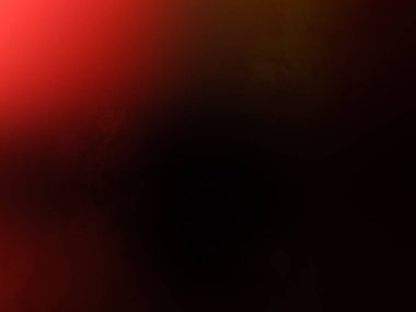 Karanlık bir odada parlayan kırmızı bir ışık.