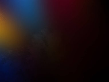 Kırmızı, sarı ve mavi ışıklı bulanık bir arkaplan