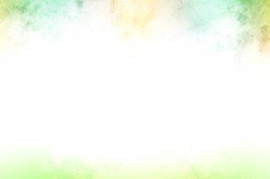 Beyaz kenarlı yeşil ve sarı bir arkaplan