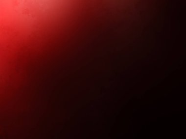 Siyah arka planı ve beyaz ışığı olan kırmızı bir duvar.