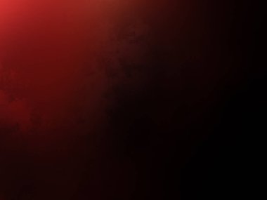 Karanlık bir odada parlayan kırmızı bir ışık.