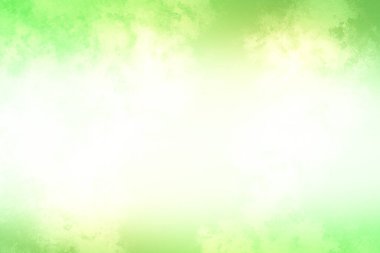 bulanık bir görüntüye sahip yeşil ve beyaz bir arkaplan