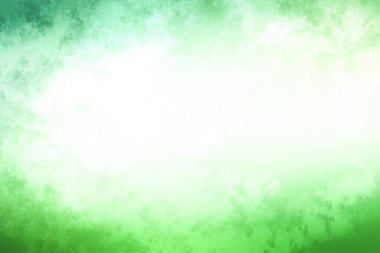 Bulanık efektli yeşil ve beyaz bir arkaplan