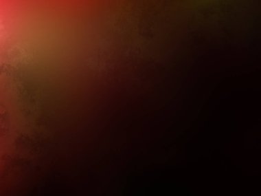 Karanlık bir odada kırmızı ve sarı bir ışık parlıyor.