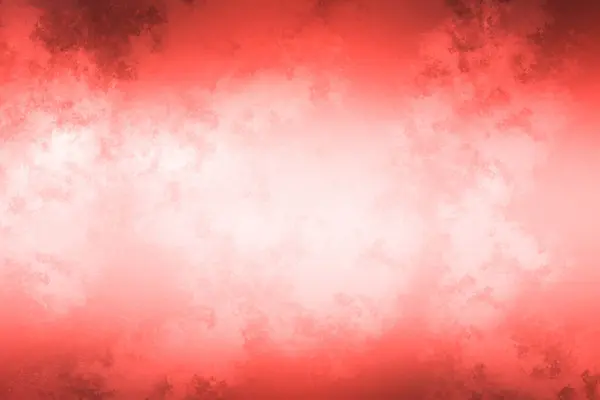 a red and black background with a red and white design