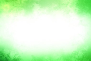 Yeşil ve beyaz arka plan ve ışık