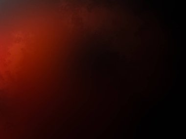 Camdan yansıyan kırmızı bir ışık.