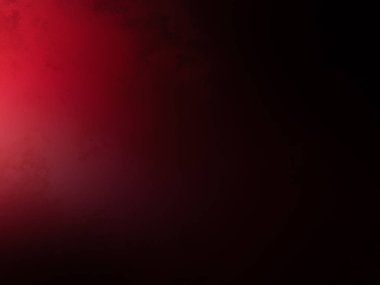 Karanlık bir odada parlayan kırmızı bir ışık.