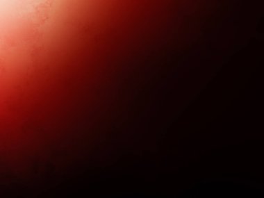 Karanlık bir odada parlayan kırmızı bir ışık.