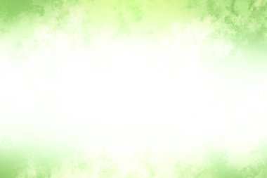 Yeşil ve beyaz arka plan ve ışık