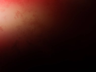 Karanlık bir odada parlayan kırmızı bir ışık.