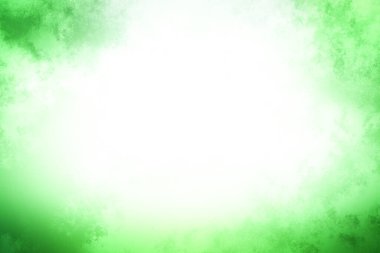 Beyaz çemberli yeşil bir arkaplan