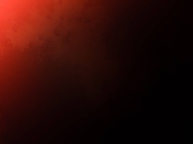 Karanlık bir odada parlayan kırmızı bir ışık.