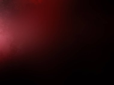 Karanlık bir odada parlayan kırmızı bir ışık.