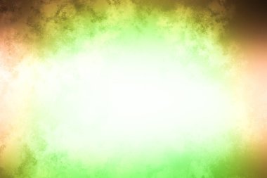 Yeşil ve sarı arkaplan ve ışık