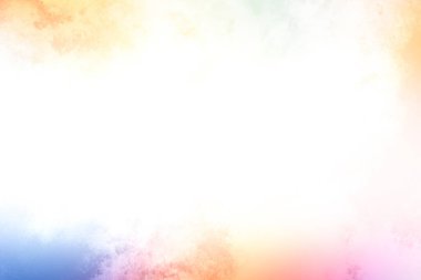 Bulanık gökyüzü ile renkli bir arkaplan