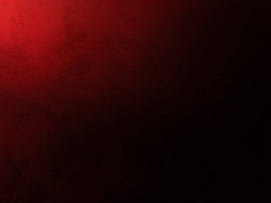 Siyah arka planı olan kırmızı bir duvar.