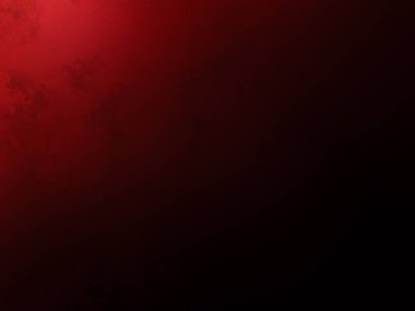 Siyah arka planı ve kırmızı ışığı olan kırmızı bir duvar.