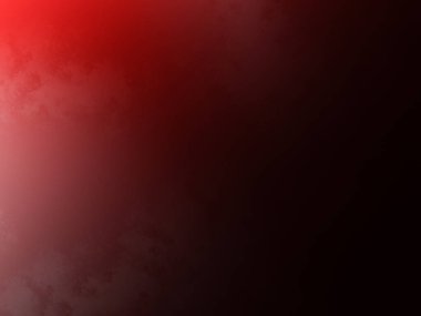 Karanlık bir odada parlayan kırmızı bir ışık.