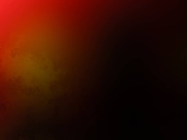 Siyah arka planı olan kırmızı ve sarı bir ışık.