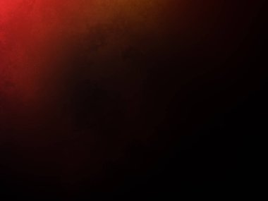 Karanlık bir odada kırmızı ve sarı bir ışık parlıyor.