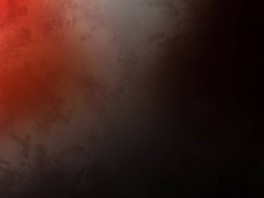 Kırmızı ve beyaz saati olan kırmızı ve siyah bir arkaplan.