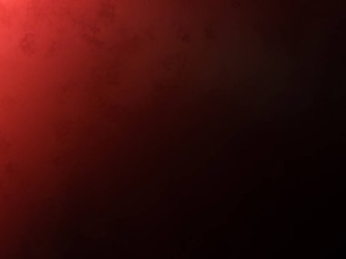 Karanlık bir odada parlayan kırmızı bir ışık.