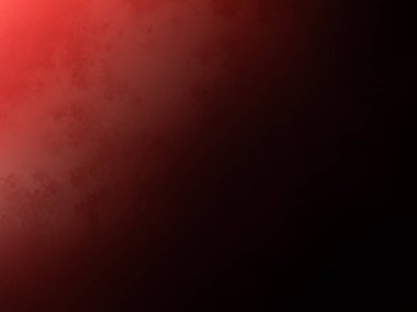 Karanlık bir odada parlayan kırmızı bir ışık.