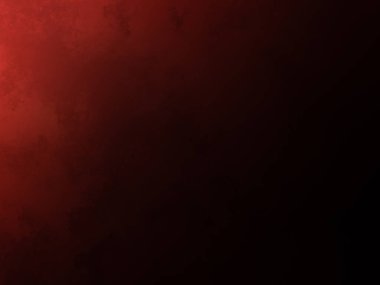 Üzerinde saat olan kırmızı bir duvar.