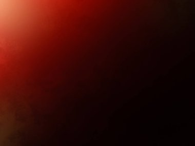 Karanlık bir odada parlayan kırmızı bir ışık.