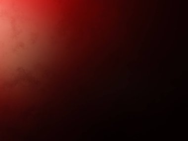 Karanlık bir odada parlayan kırmızı bir ışık.