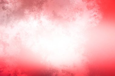 Kırmızı ve beyaz bulutlu kırmızı ve beyaz bir arkaplan